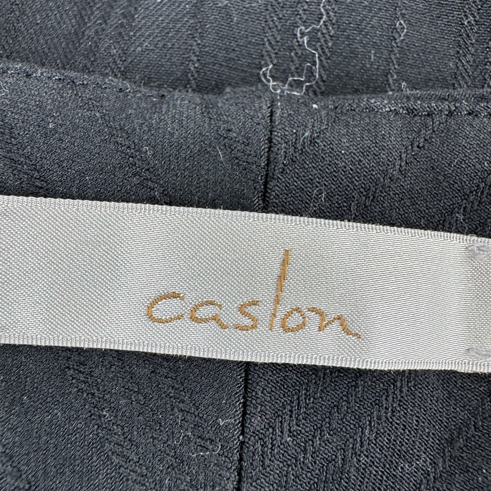 Calson Pin Stripe Black Dress Pants - Picture 5 of 6
